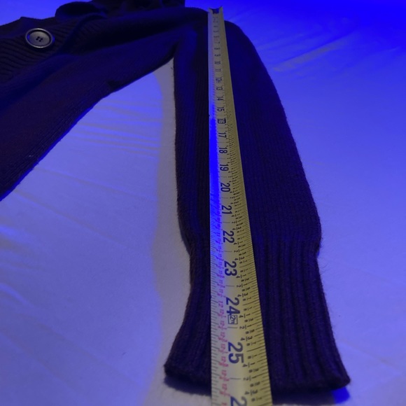 Cute Wet Seal large buttoned button-up hooded sweater size XS women’s - Picture 11 of 16